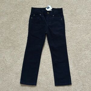Janie and Jack | Boy Navy Corduroy Pants | 5